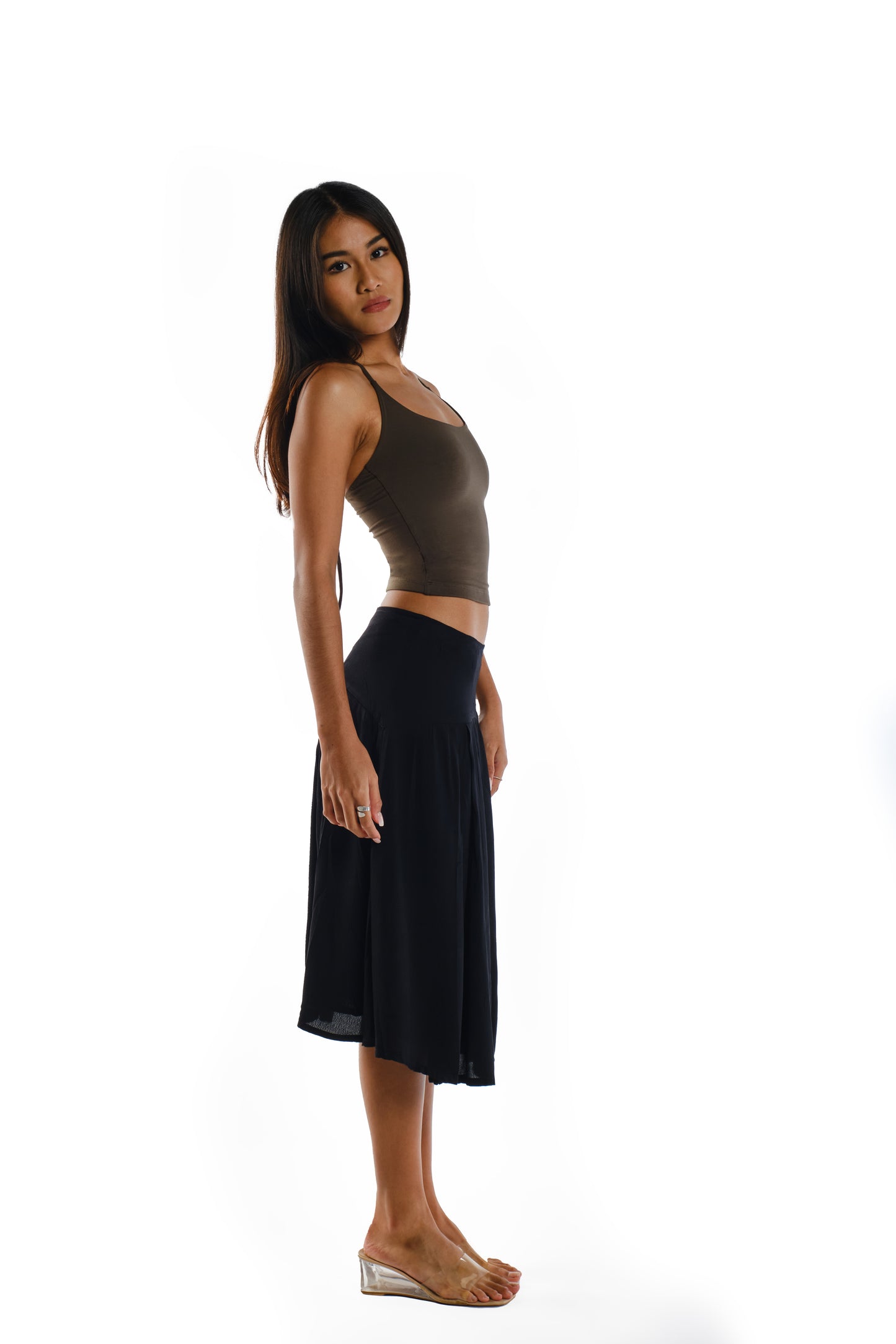 Lycra Crescent Tank