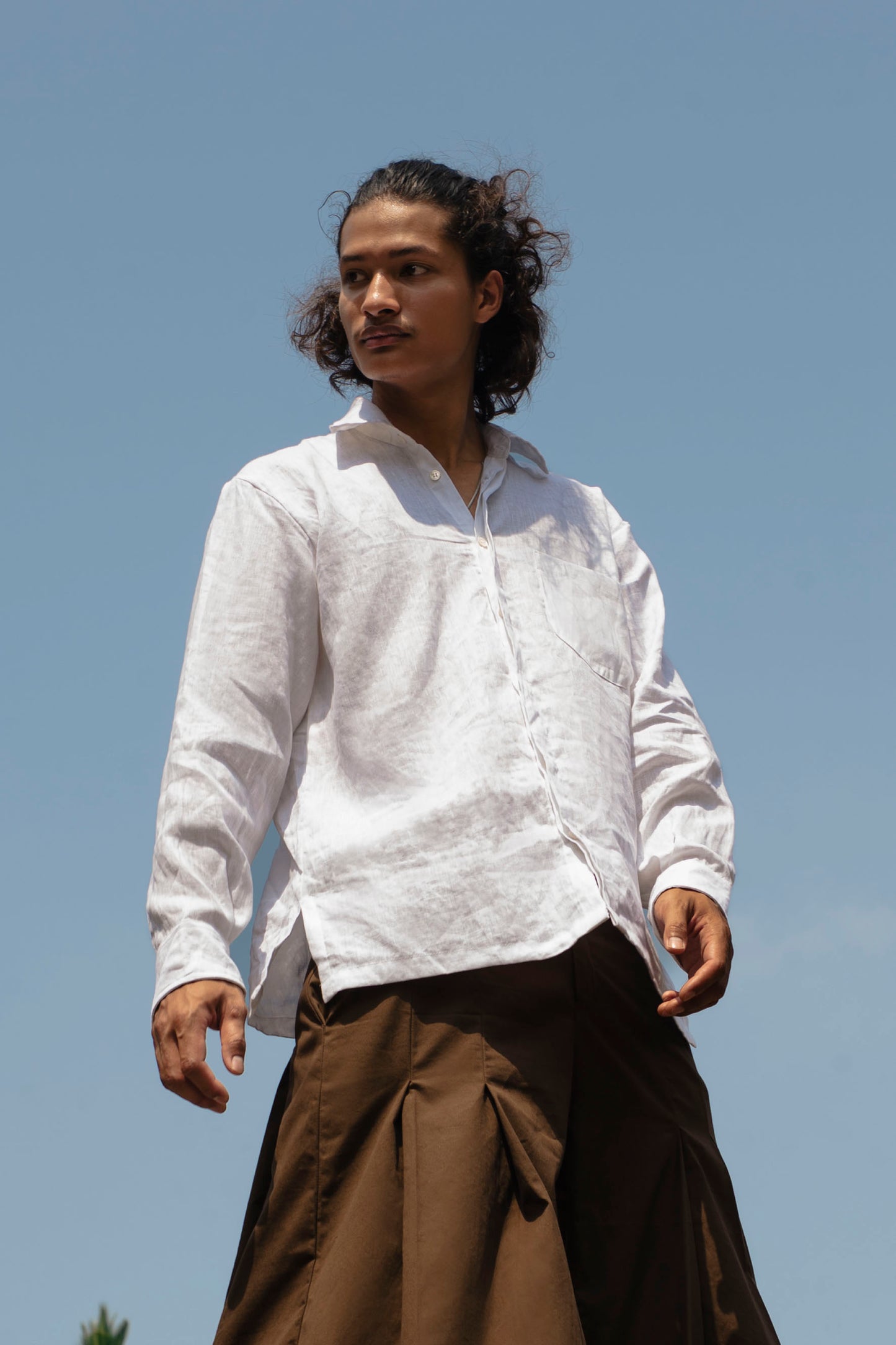 Linen Long Sleeve Shirt