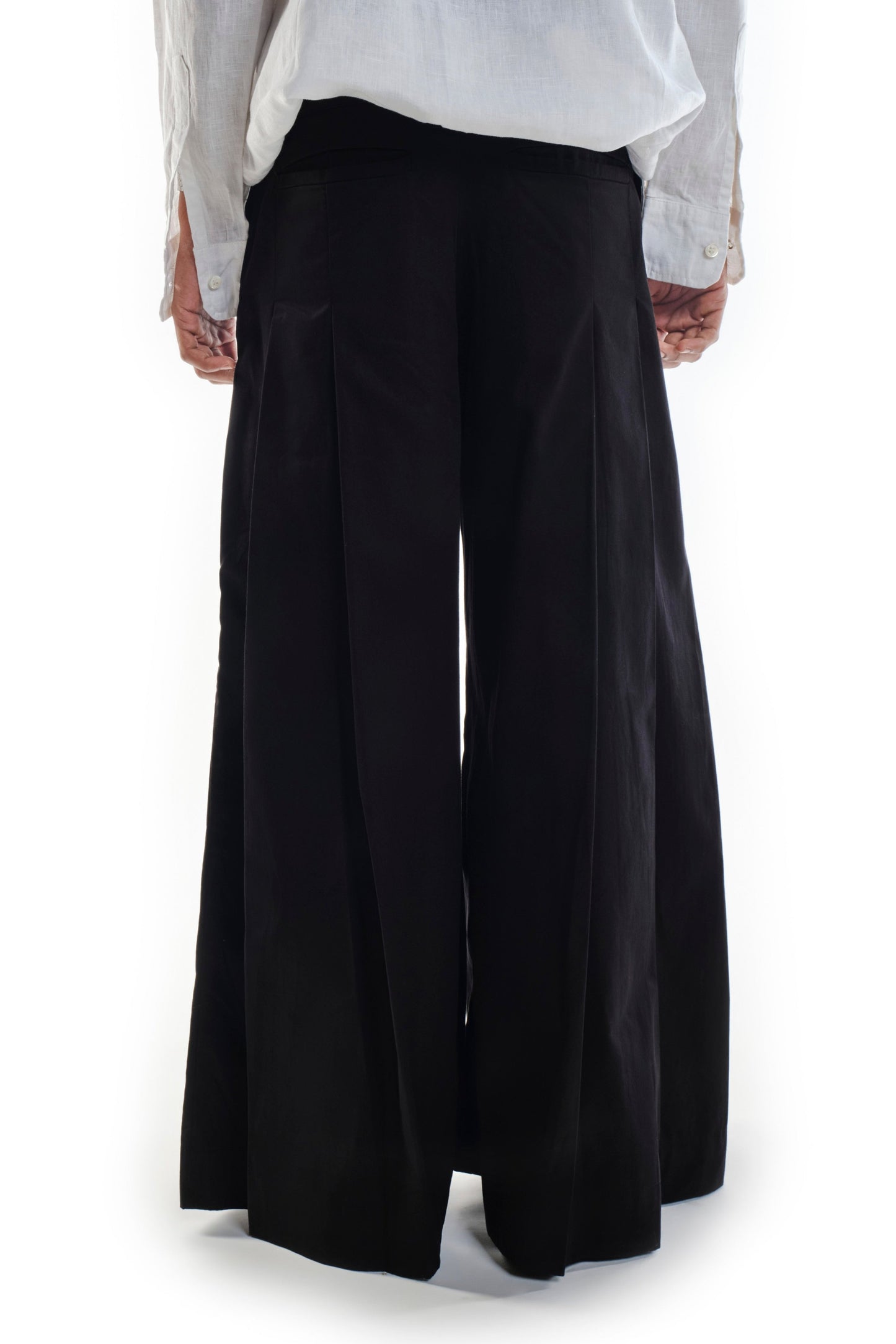 Mirror Pleated Trousers