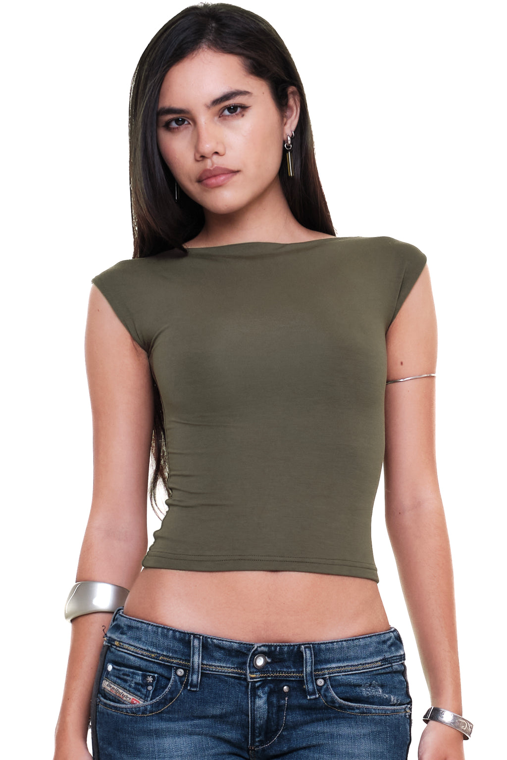 Lycra Fitted Baby Tee