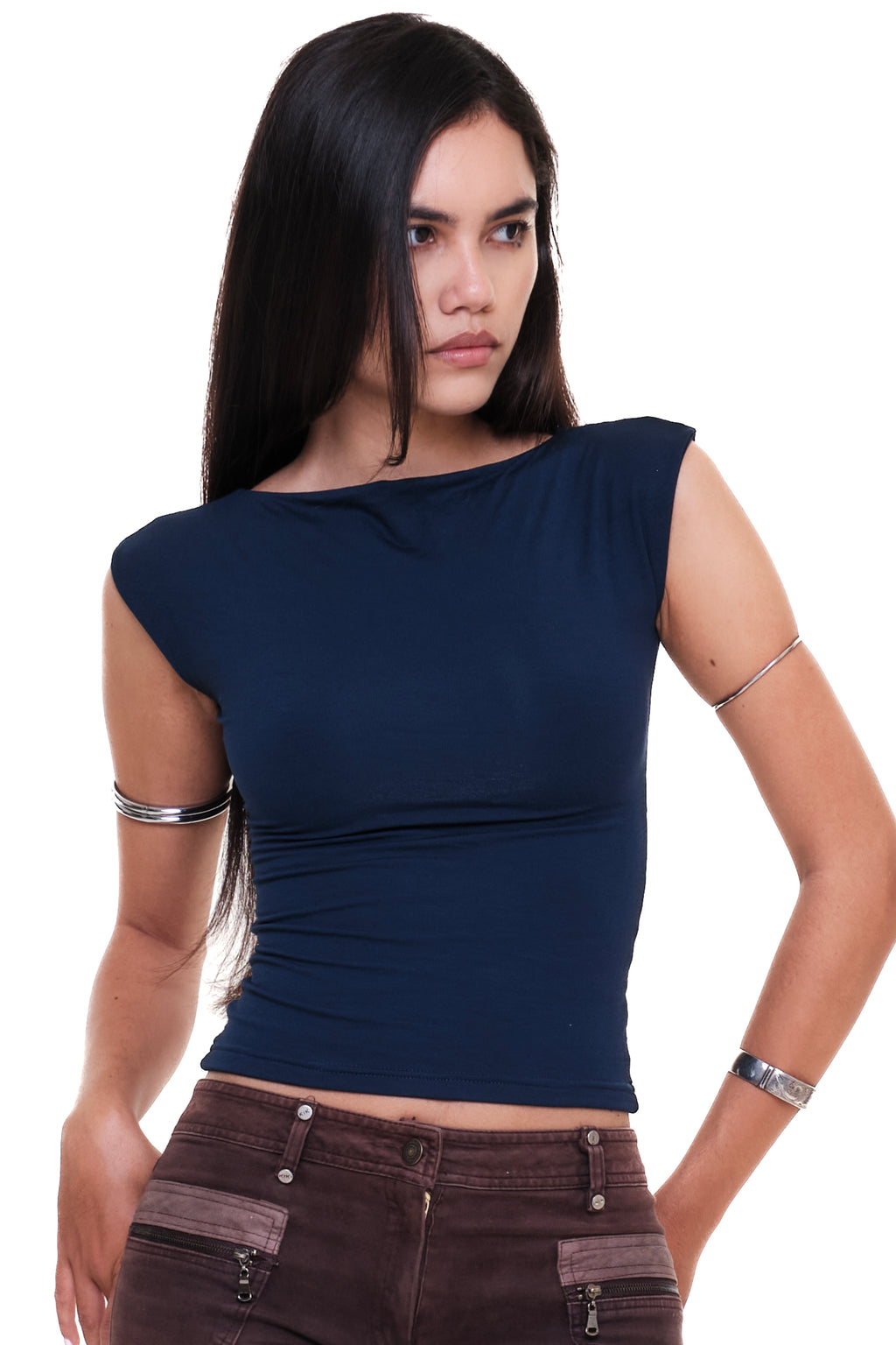 Lycra Fitted Baby Tee