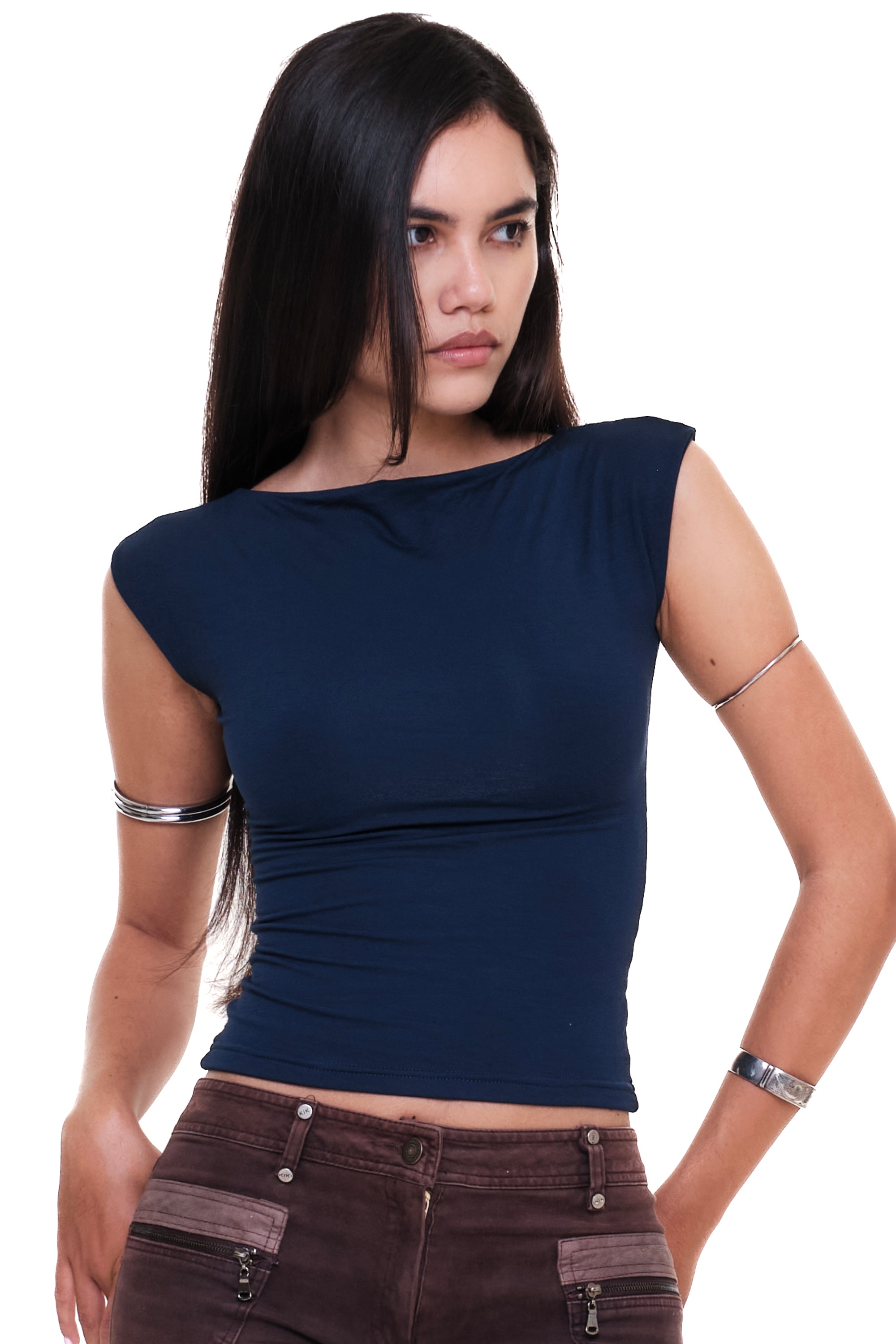 Lycra Fitted Baby Tee