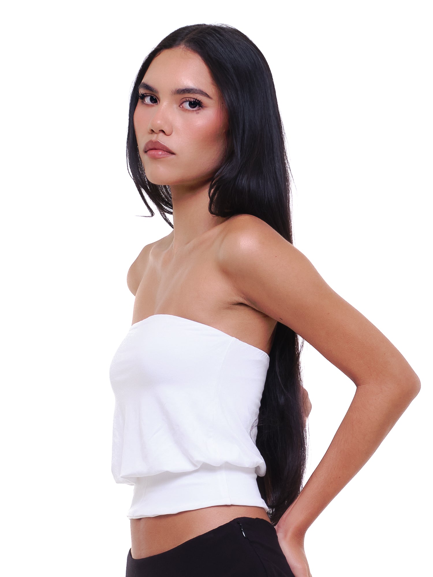 Lycra Banded Tube Top