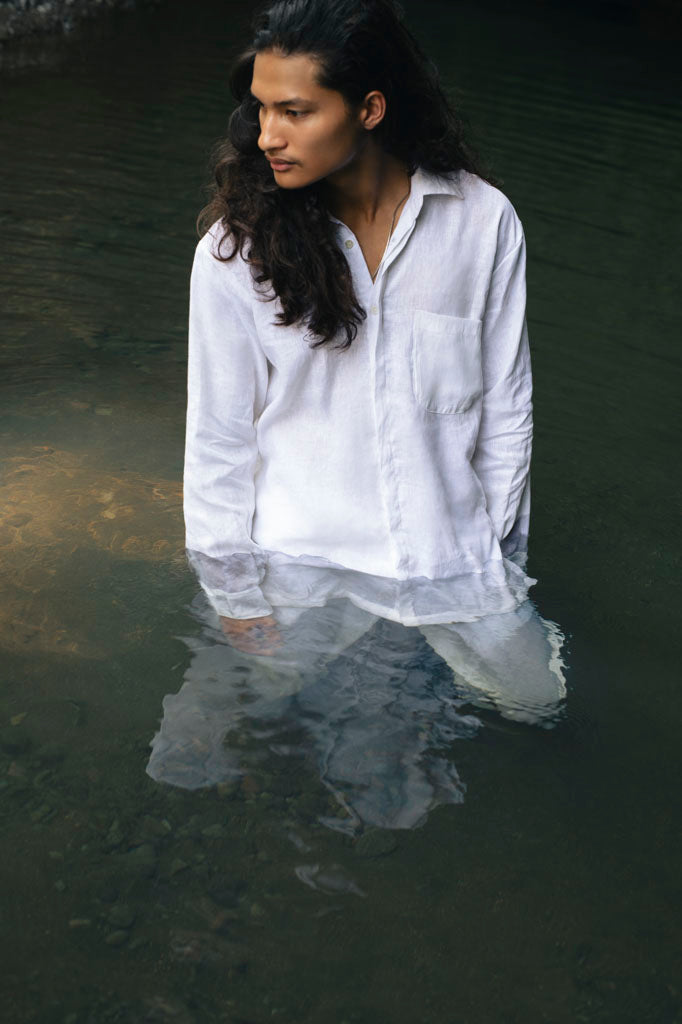 Linen Long Sleeve Shirt