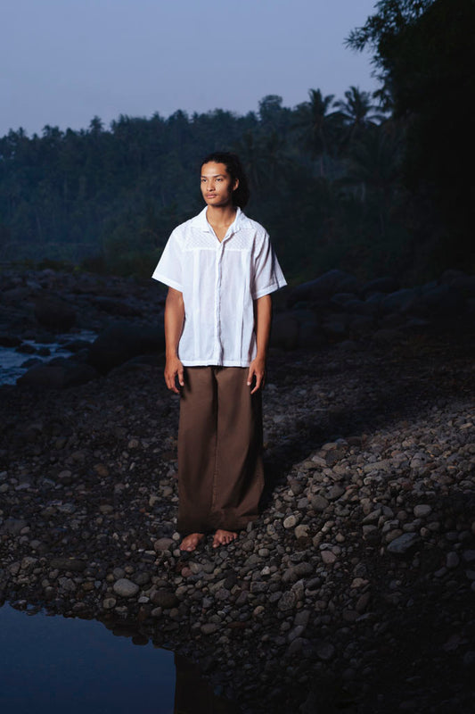 Loose Twill Trousers
