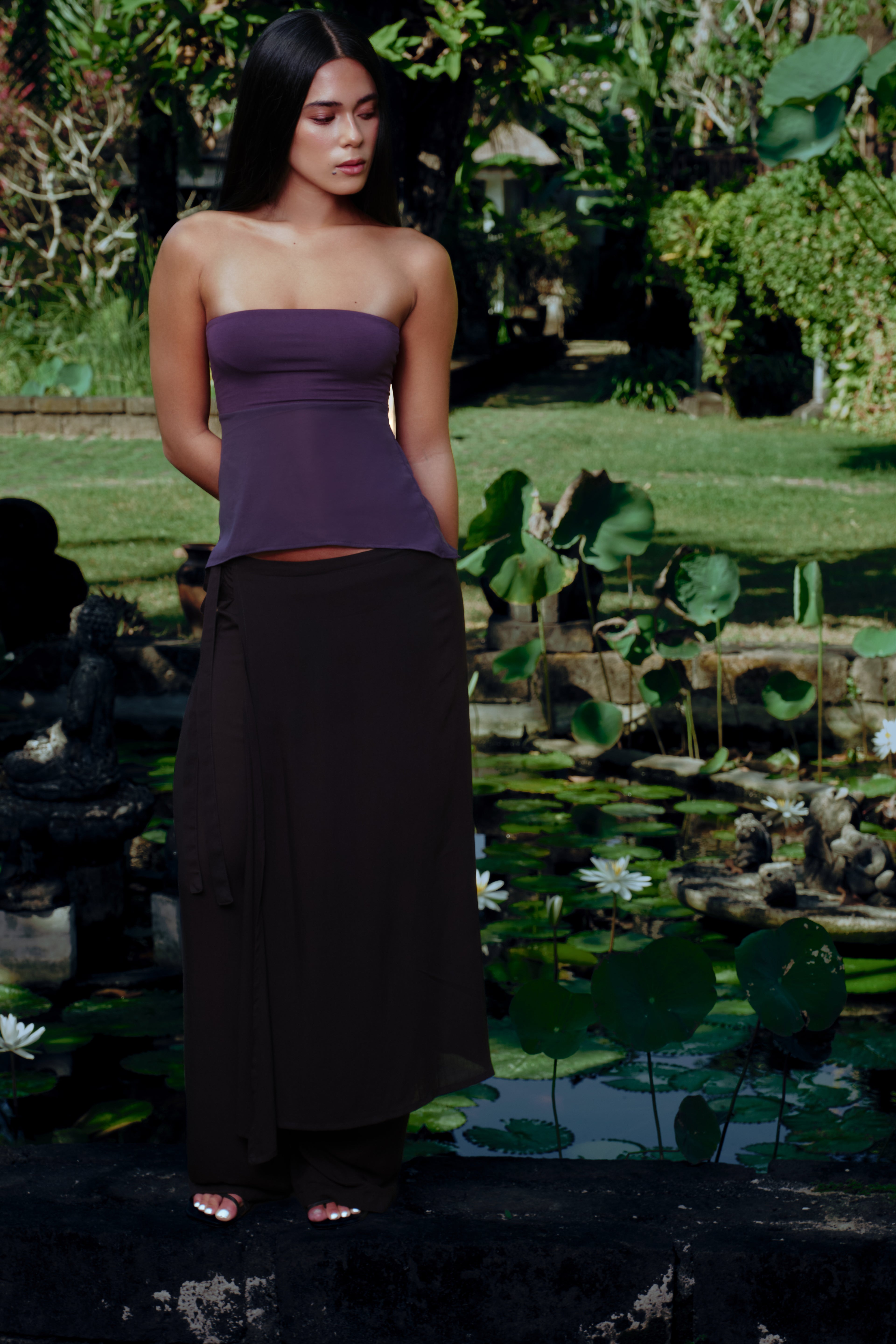 Silk Blend Tube Top