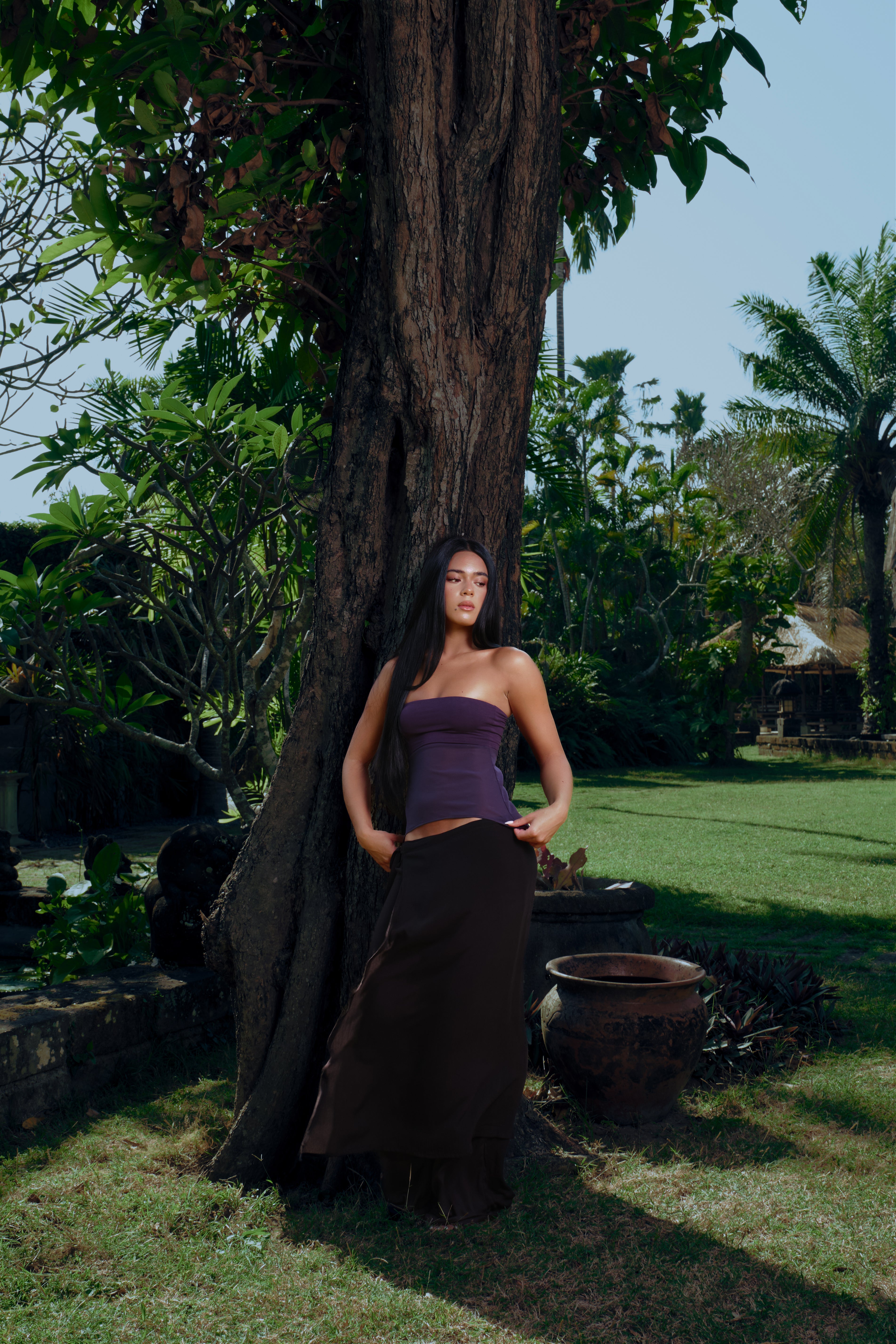 Silk Blend Tube Top