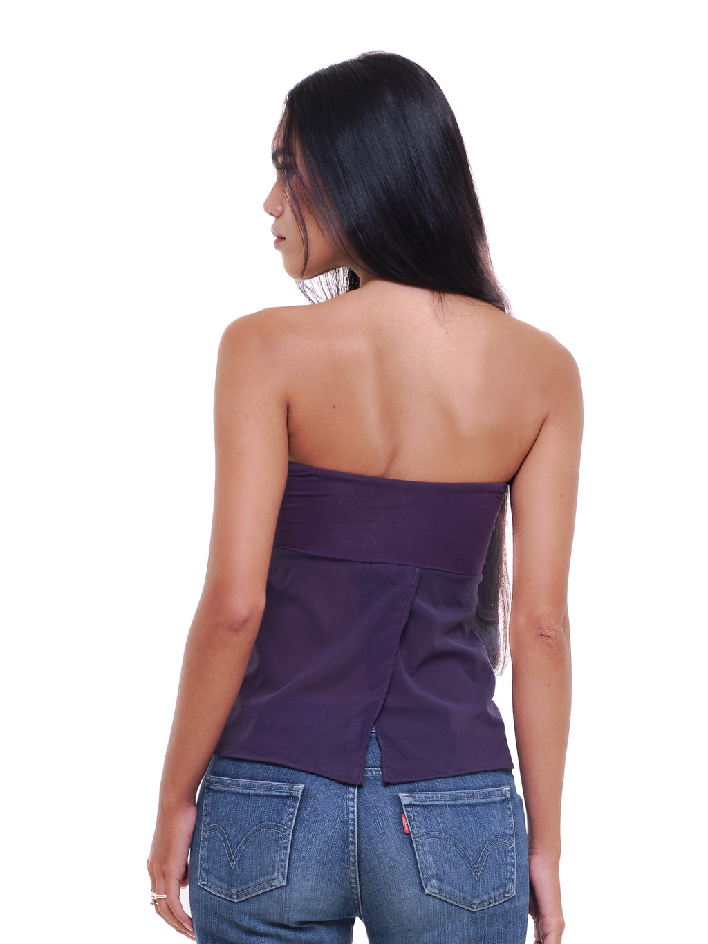 Silk Blend Tube Top