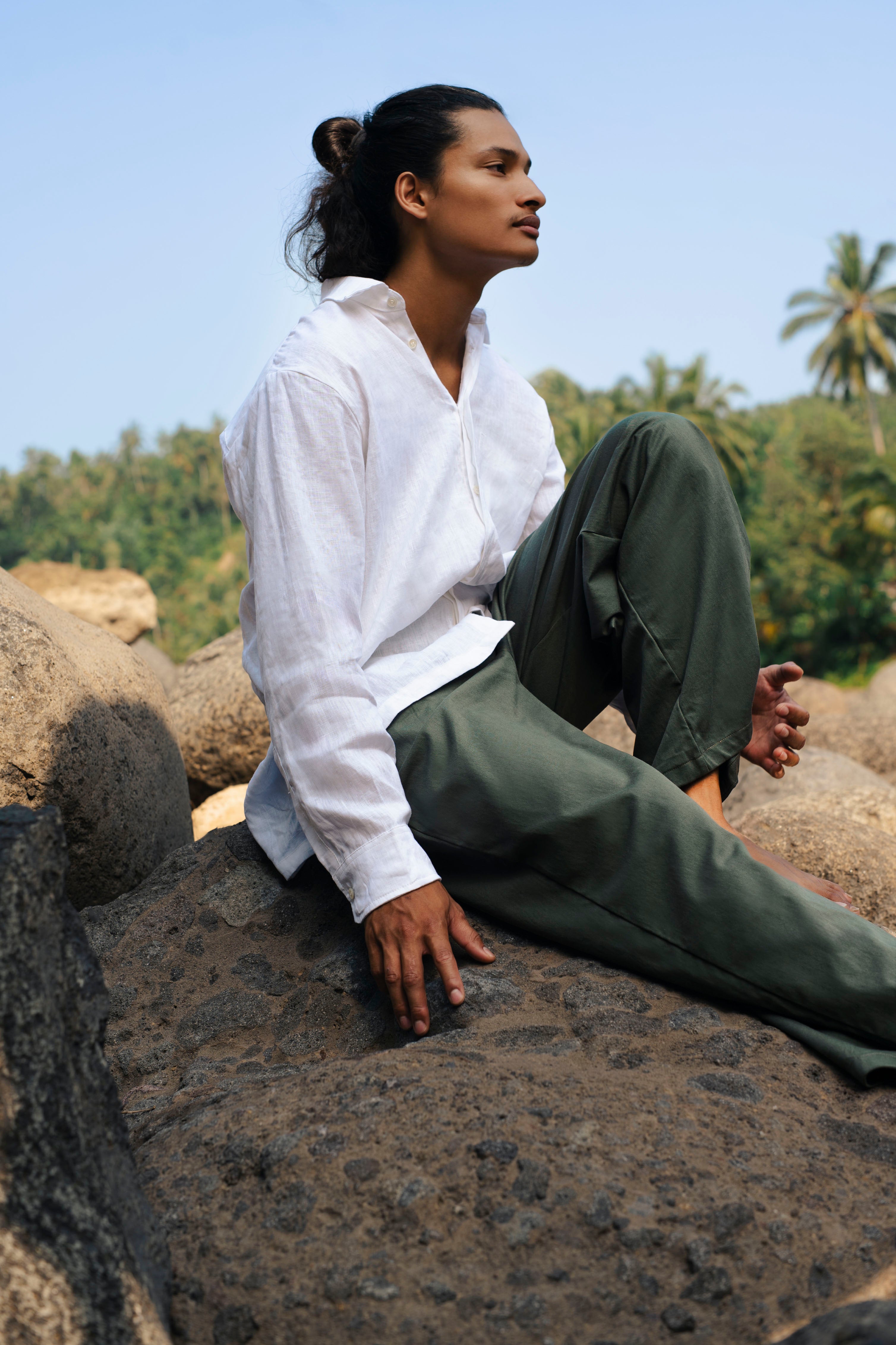 Linen Long Sleeve Shirt