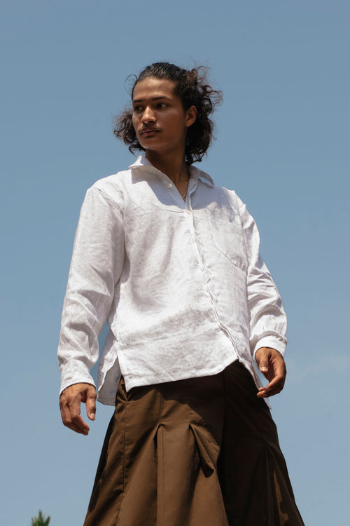 Linen Long Sleeve Shirt