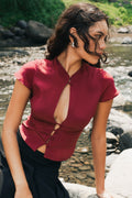 Silk Bell Top