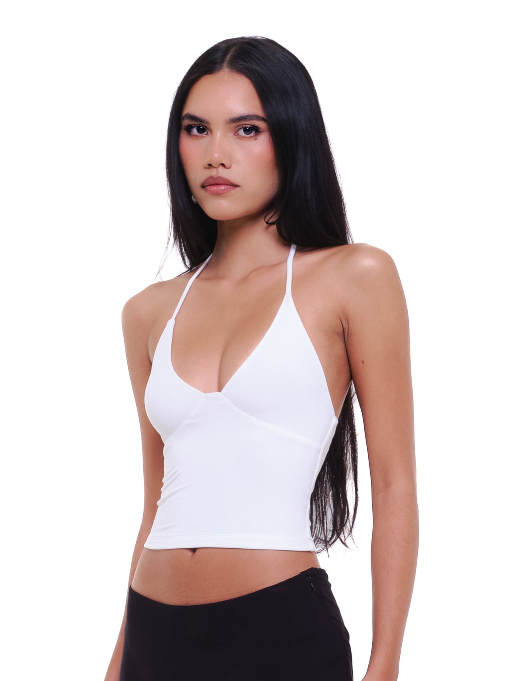 Lycra Triangle Halter Top