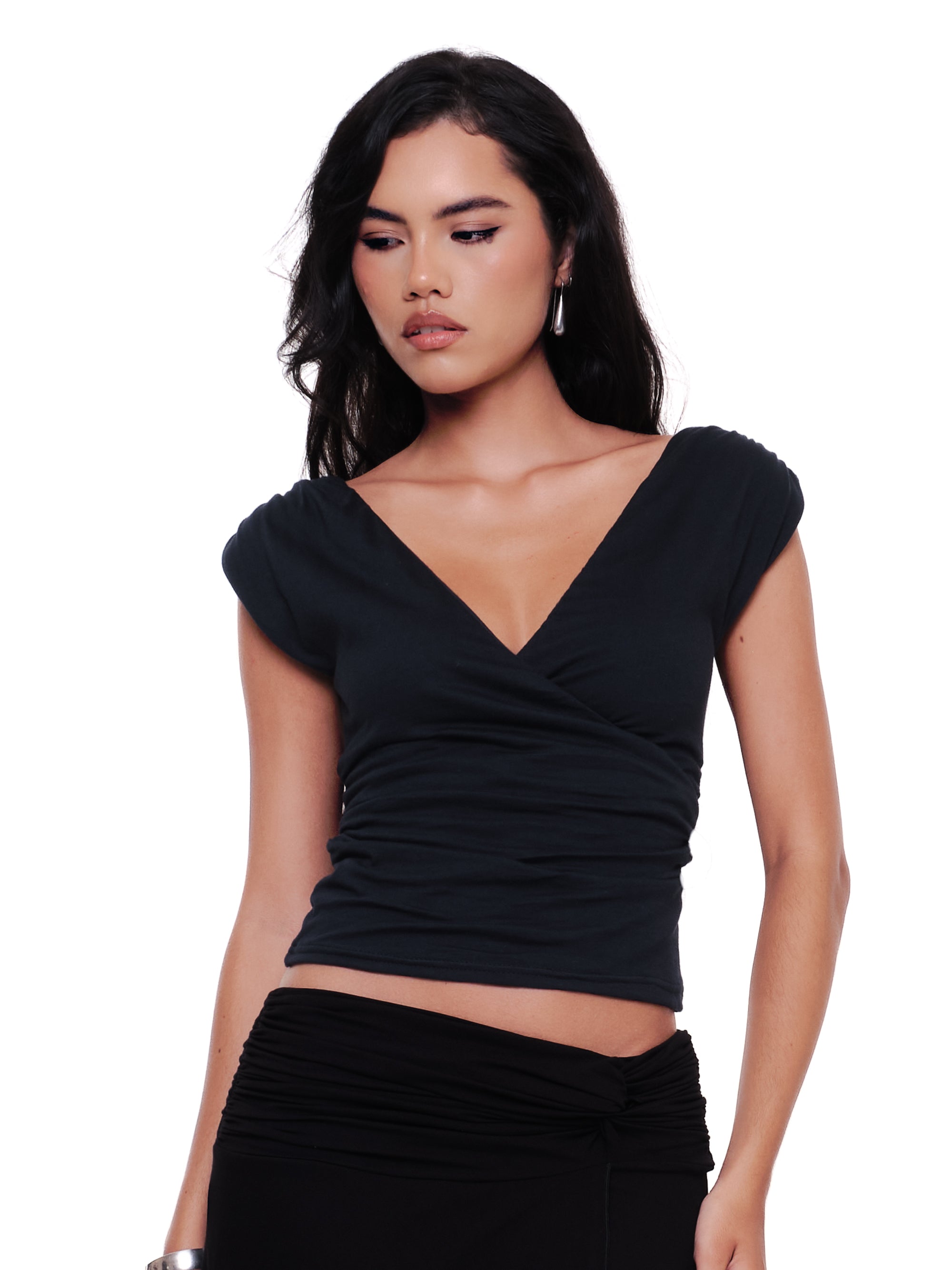 Cotton Overlapping Layered Top