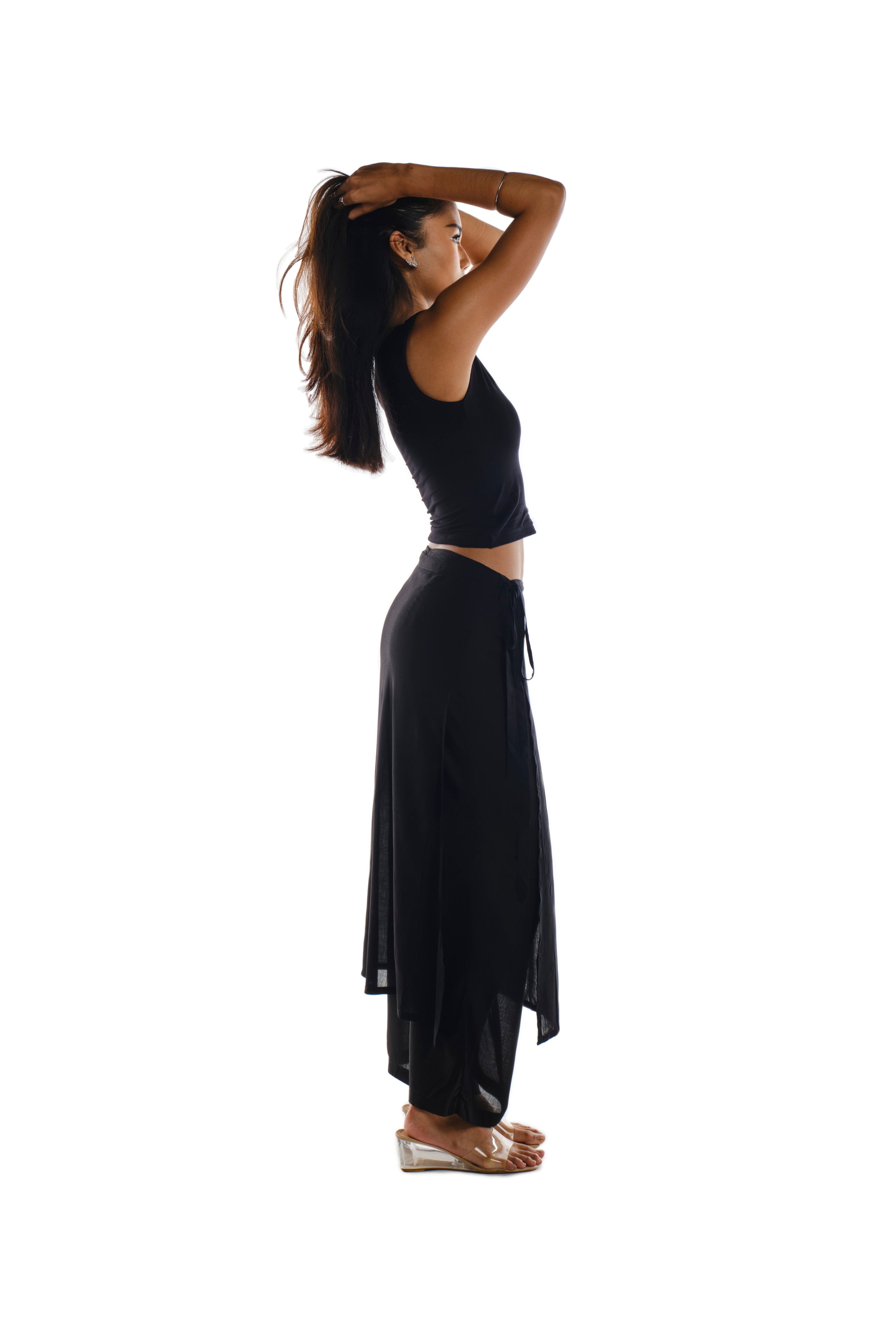 Rayon Wrap Trousers