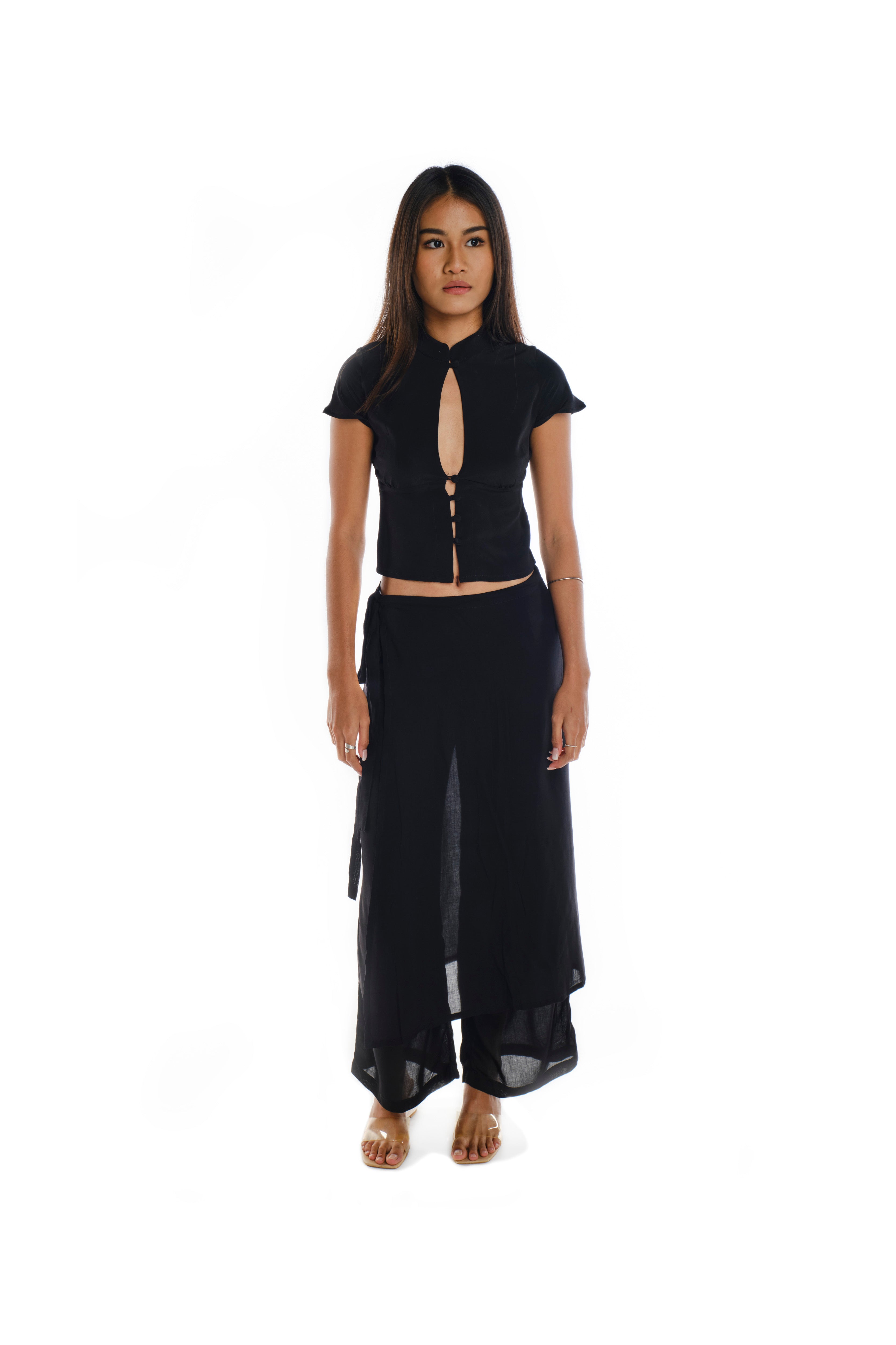 Silk Bell Top