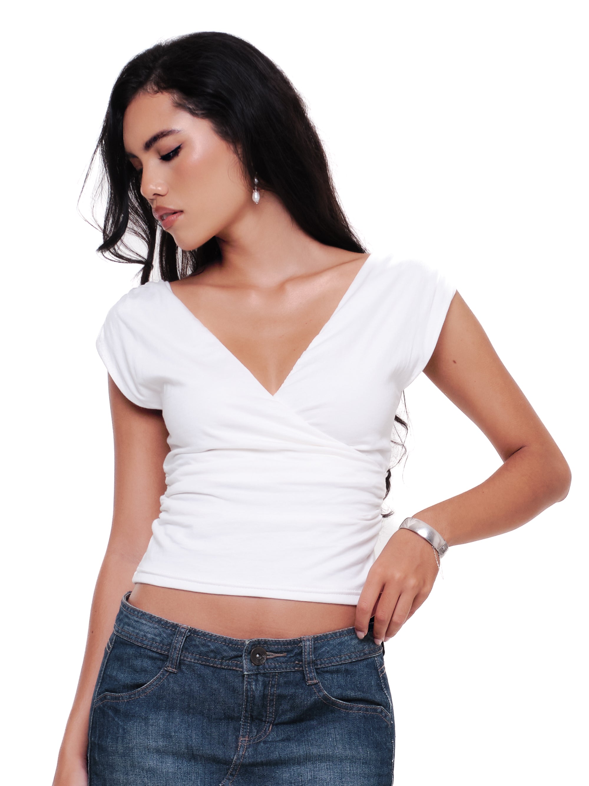 Cotton Overlapping Layered Top