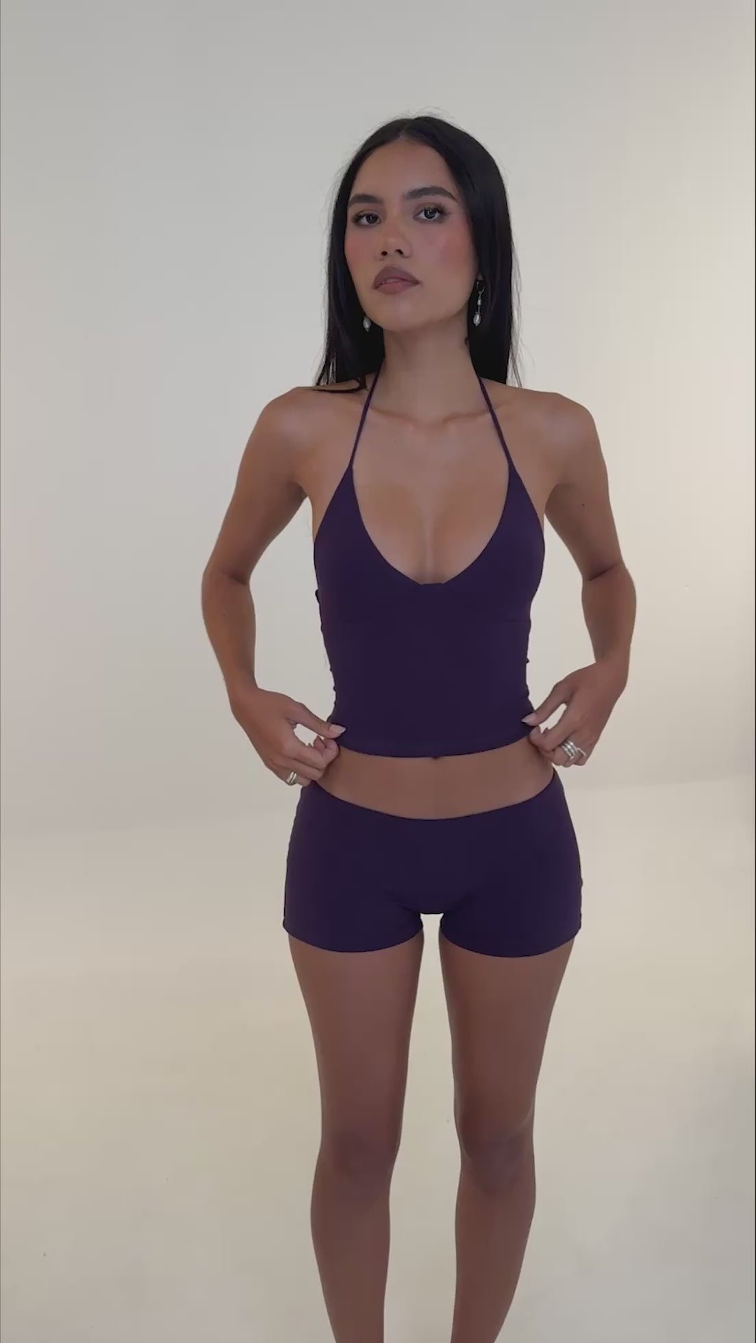 Lycra Triangle Halter Top